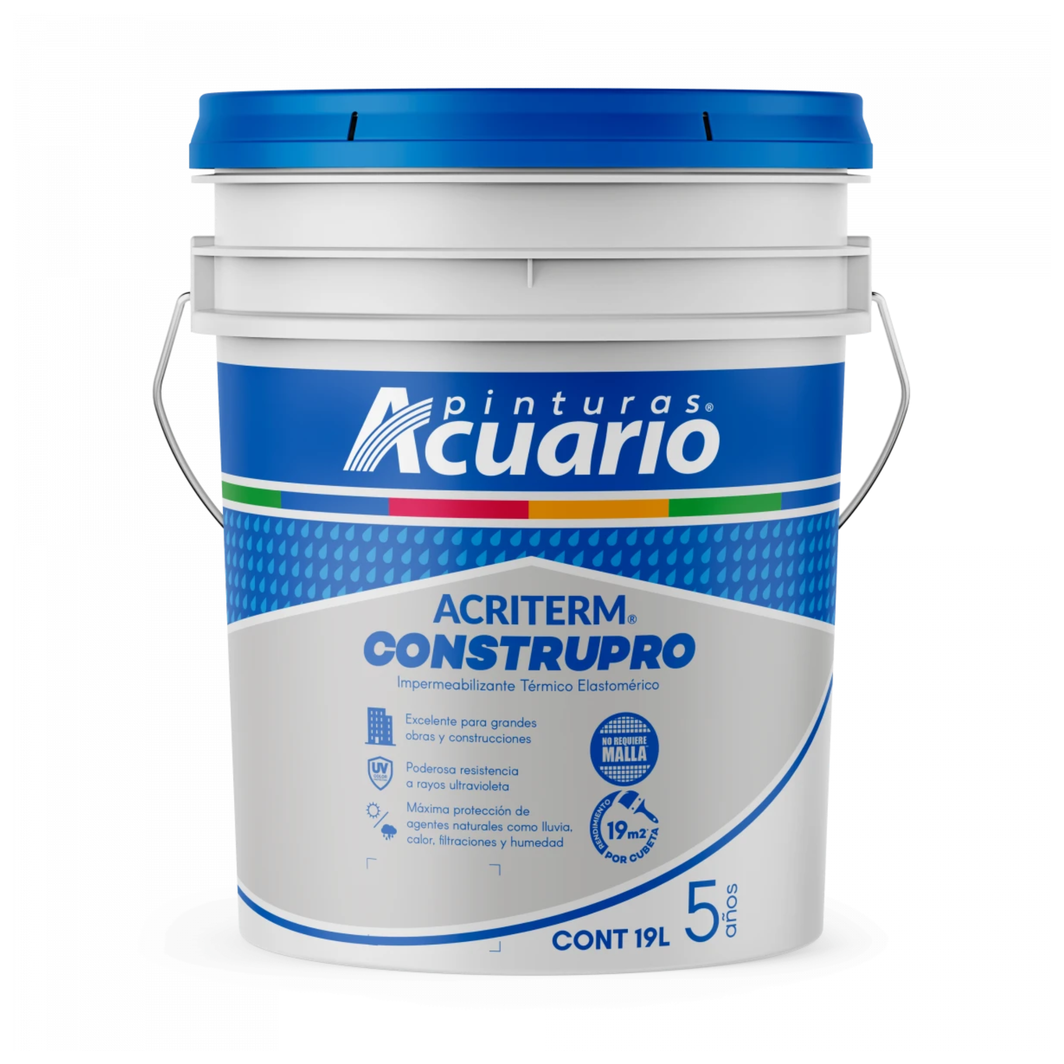 Impermeabilizantes Acuario Construpro para construcción residencial